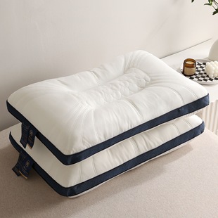 Wholesale 2025 New Autumn and Winter 5D Space Technology Suspended Latex Pillow Pair Neck Pillow Core Single Pillow