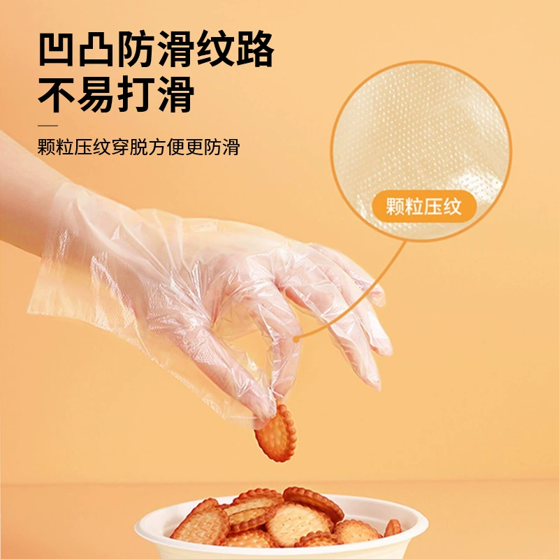 Beautiful Disposable plastic gloves