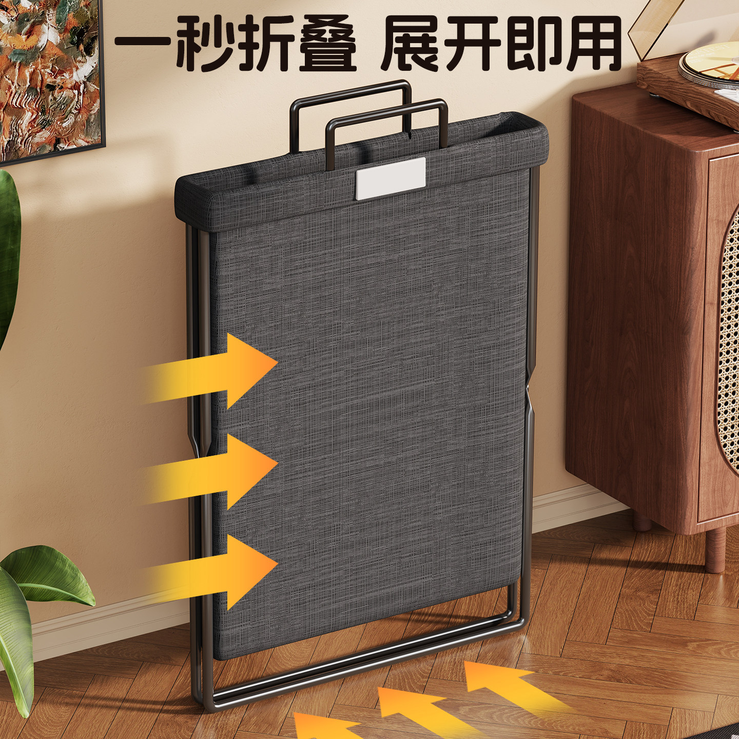 Cesta Plegable para Ropa Sucia de Gran Capacidad para Baño y Dormitorio