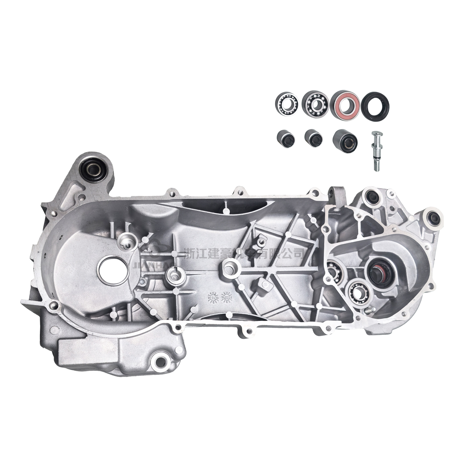 Scooter Engine Parts Gy6-150 Left Crankcase Left Crankshaft Housing Assembly 157Qmj