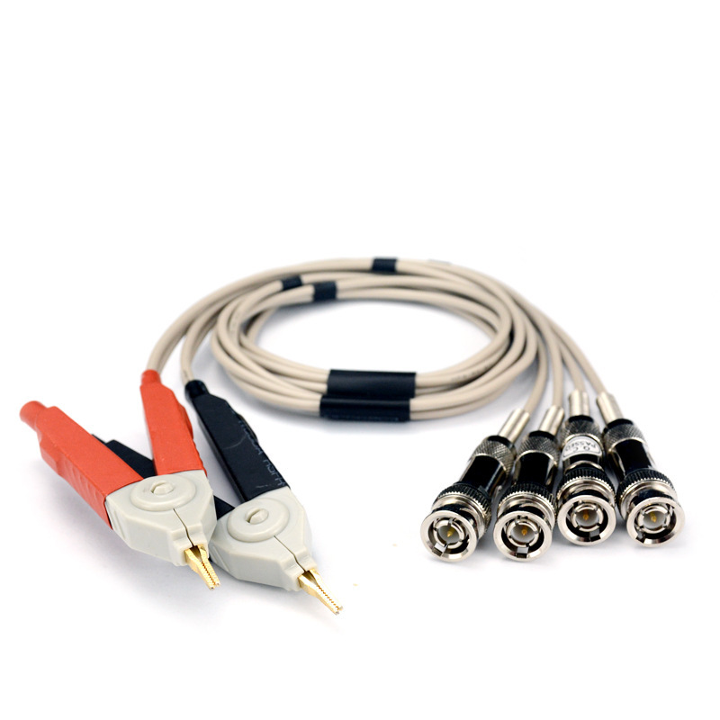 HPS28001镀金式测试线 测试夹（LCR表 数字电桥适用）江苏常州无