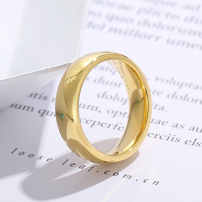 304 Stainless Steel Material Geometric Stainless Steel Fashion Rings