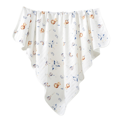 Newborn Pack Single Baby Cotton Initial Production Room Wrapping Fabric Baby Cotton Swaddle Anti-Spook Blanket Pack Single