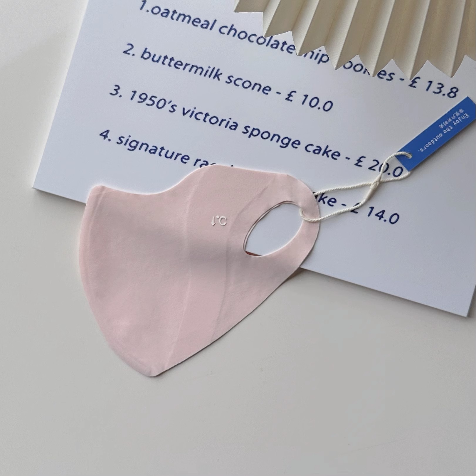 Máscara de protección solar con sensación de hielo upf50 + máscara de protección ocular contra rayos ultravioleta hielo 3D marea tridimensional de alto valor facial femenino en verano