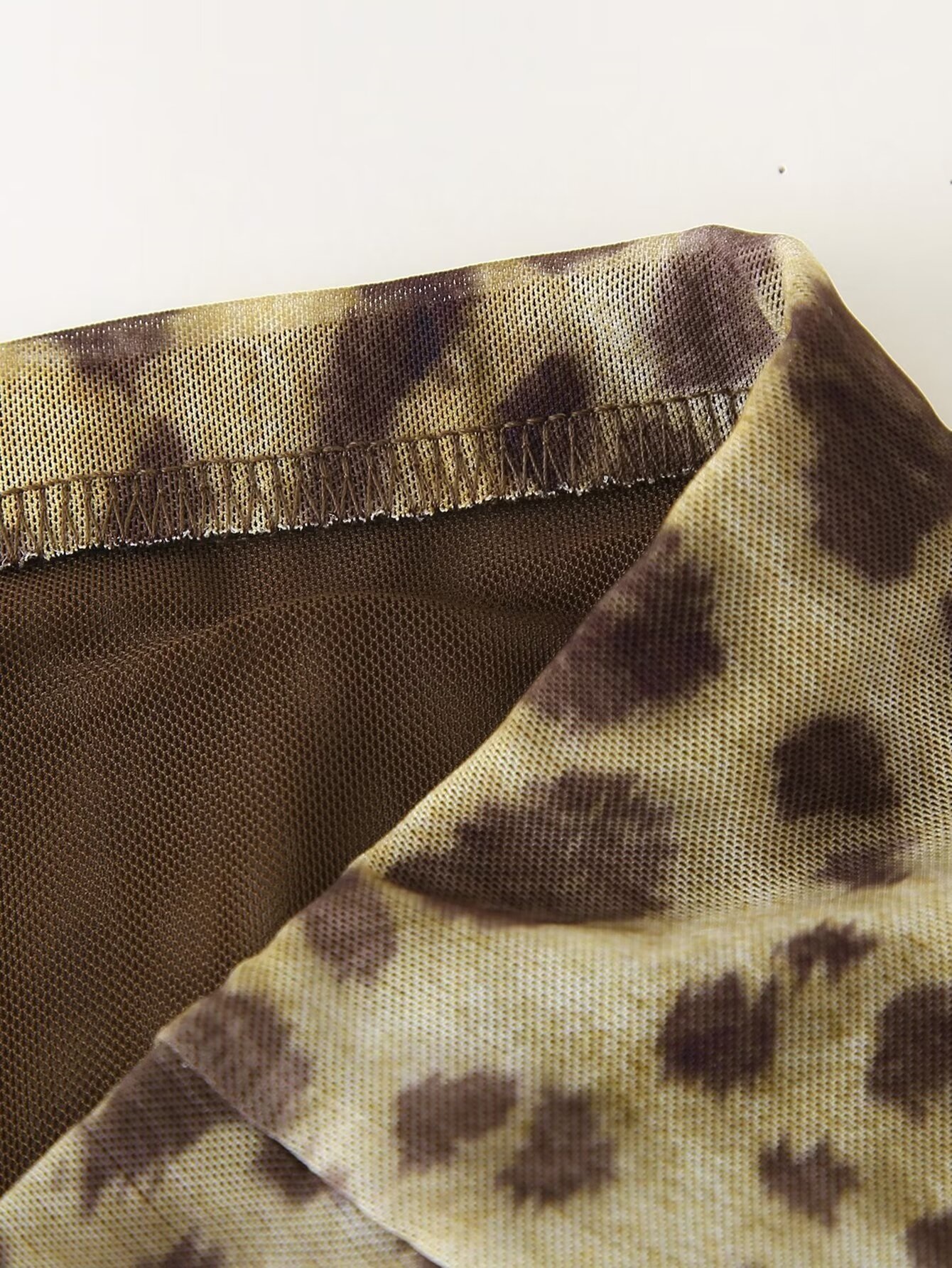 Cross-border Women's 2024 Summer New European and American Fashion Slim-fit Printed Silk Mesh Animal Pattern Half-length Hip Skirt for Women