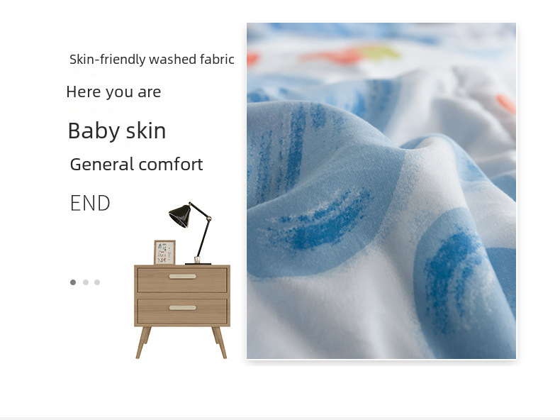 Postage Delivery Gift Bag] Small Fresh Water Washing Summer Cool Quilt Air Conditioned by Live Broadcast Explosions Supply of One Piece