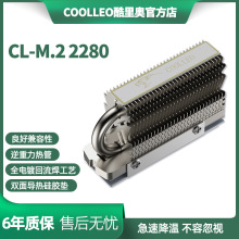 coolleo酷里奥HR-09 2280热管SSD固态硬盘散热器散热马甲散热片