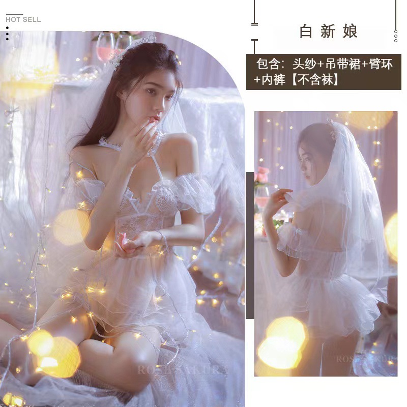 Crown Veil White Dress Bracelet