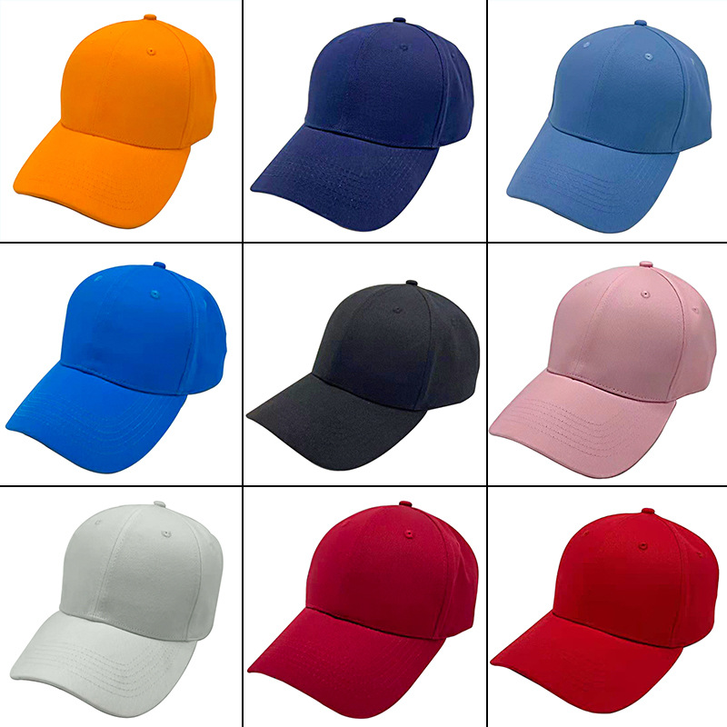 Fabricante gorra de béisbol bordado logotipo impreso actividades al aire libre sombrero para el sol adultos niños y niñas gorra publicitaria sombrero