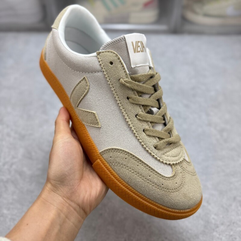 Cross-Border Veja French V-Shaped Leather White Sneakers for Men and Women Esplar Casual Shoes Lightweight Wear-Resistant Classic Running Shoes