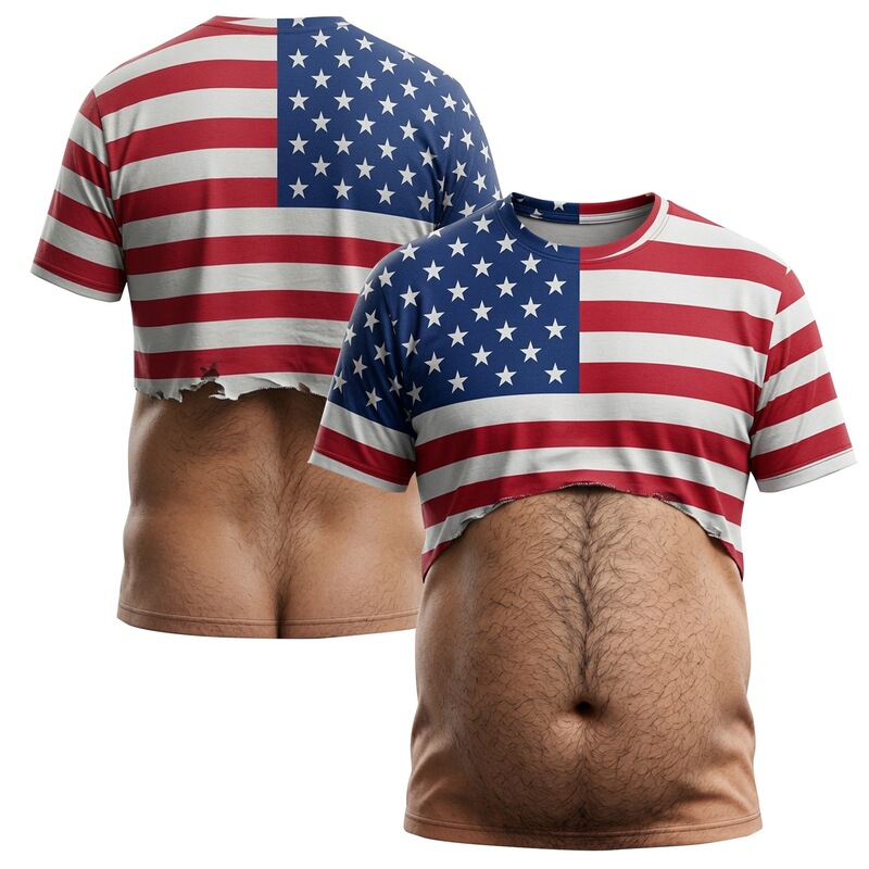 2026 Summer New Style Unique and Fun Men's 3D Patriotic Print Loose Beach Shorts Vacation Casual Shorts Top 2026 Summer New Style Unique and Fun Men's 3D Patriotic Print Loose Beach Shorts Vacation Casual Shorts Top