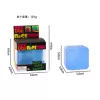 Blue ice cubes, box, 5cm