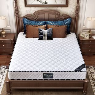 Spring Mattress 20cm Latex Mattress Household Coconut Brown Mat Mattress genuine goods Cushion Independent Spring Soft and Hard Dual Use