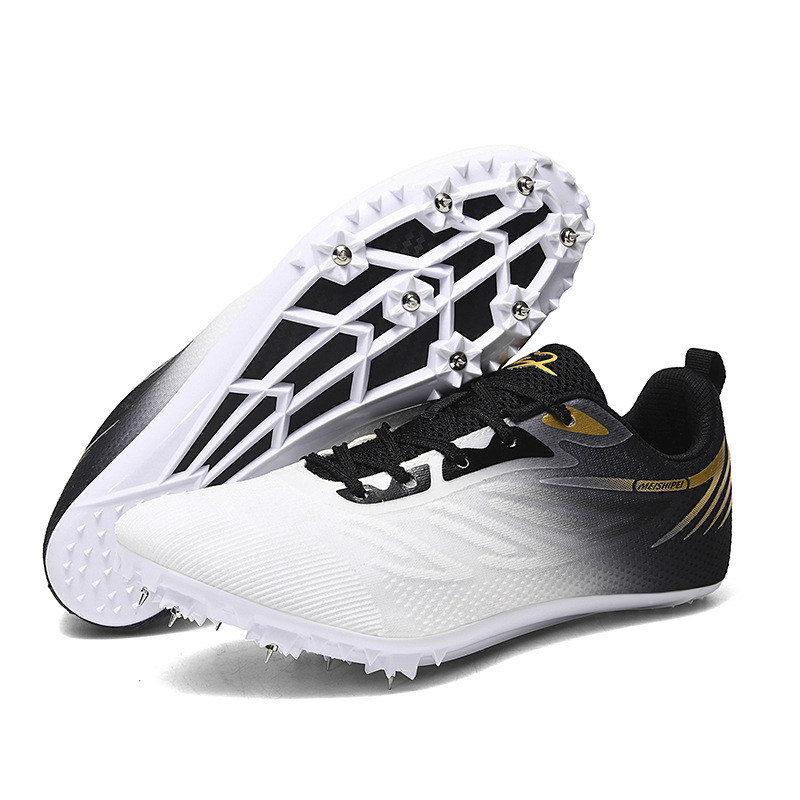 Zapatillas de Atletismo y Running para Jóvenes PU, Malla, Caucho Transpirable, Antideslizante para Maratón y Carrera
