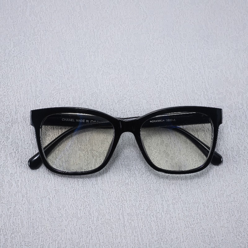Large Face Glasses for Men, Ultra-Light Square Frame Glasses Frame 155mm, Can Be Fitted with Prescription Photochromic Non-Prescription Lenses