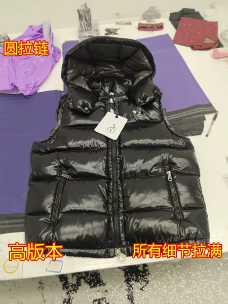 High-End Version Round Zipper Hooded down Vest for Women, Thickened White Duck down Warm Vest, New Winter Model