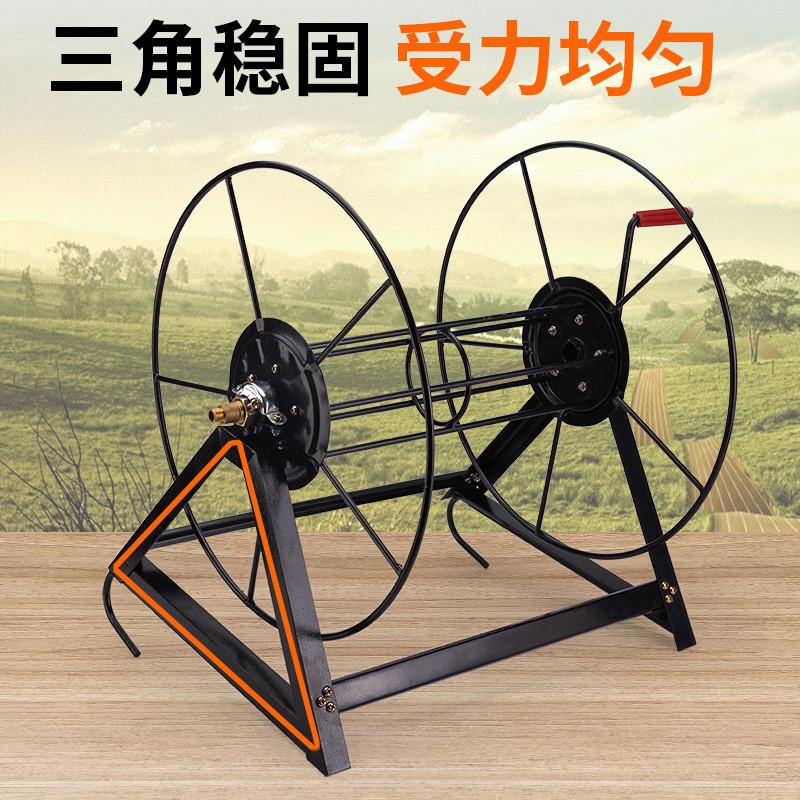 j8流量收管收纳加药绕管缠绕卷盘无人机一寸水管器架大农用卷管g3