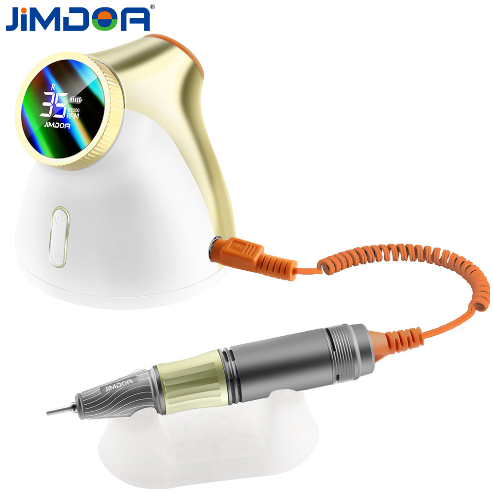 JIMDOA máquina de manicure eléctrica transfronteriza nueva máquina de manicure eléctrica inalámbrica conveniente de eliminación de capullos de piel muerta, eliminación de pegamento y pulido de manicure