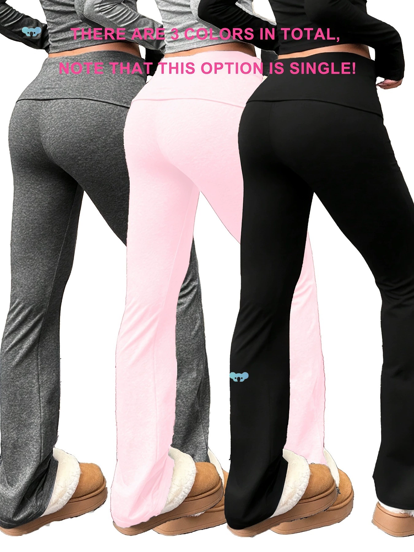 1 шт. или 3 шт. брюки для фитнеса, тонкие расклешенные брюки, женские трансграничные брюки