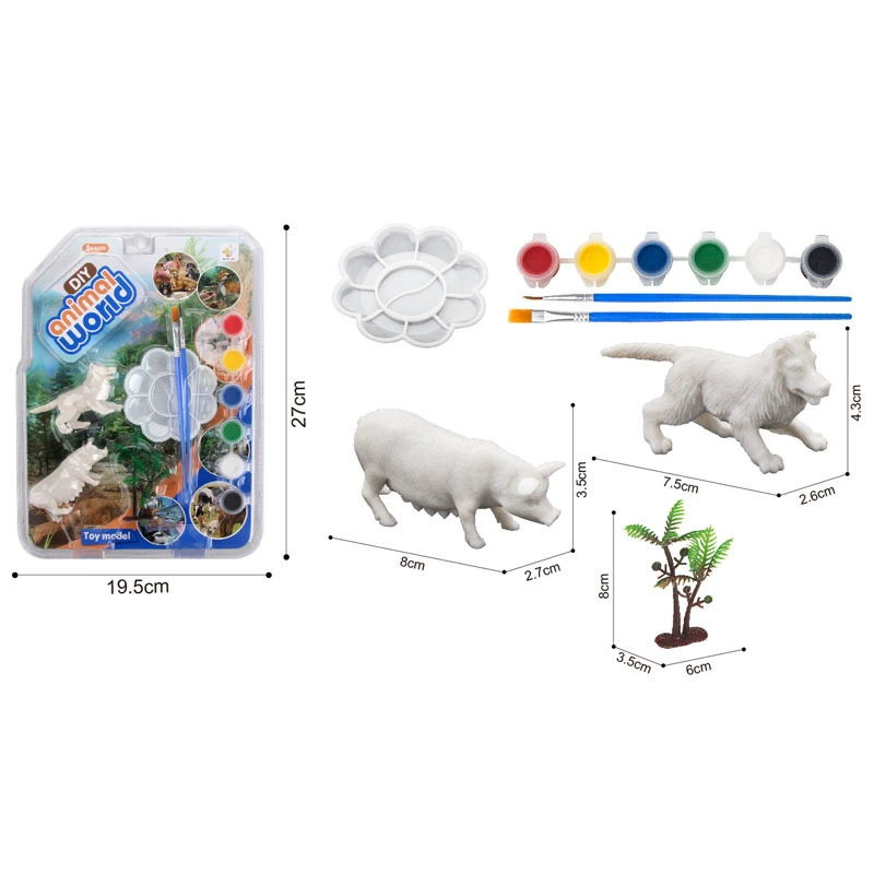 Детская раскрашиваемая игрушка, набор,Pigment farm, интерактивная раскраска, ручная работа, граффити