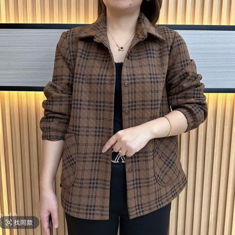 时尚休闲女装妈妈装外套上衣人性化的设计和多种功日常通勤款|undefined