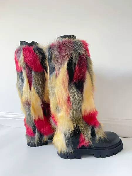 Red and yellow