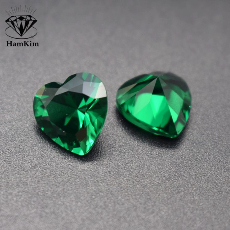 心形 绿纳米宝石