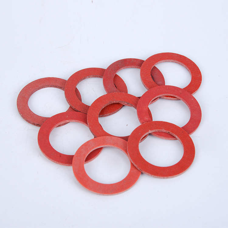 红钢纸平垫片/硬纸箔密封圈/红介子M8*14*1.2/3mm螺丝紧固