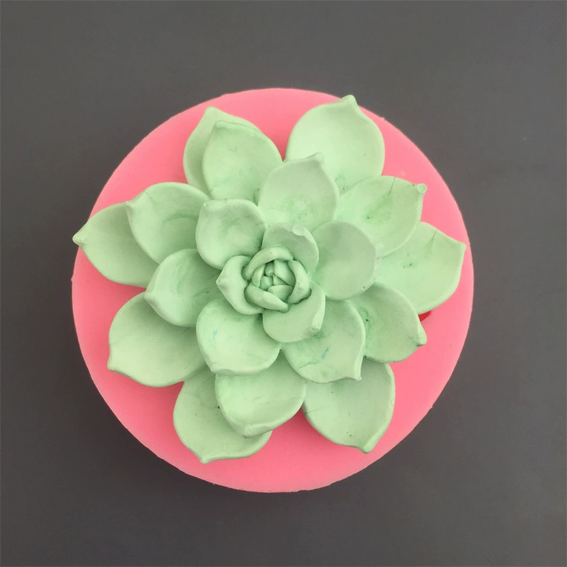 Силиконовая форма для fondant, мусса, ароматерапии для автомобиля, свечи, цветочная тема