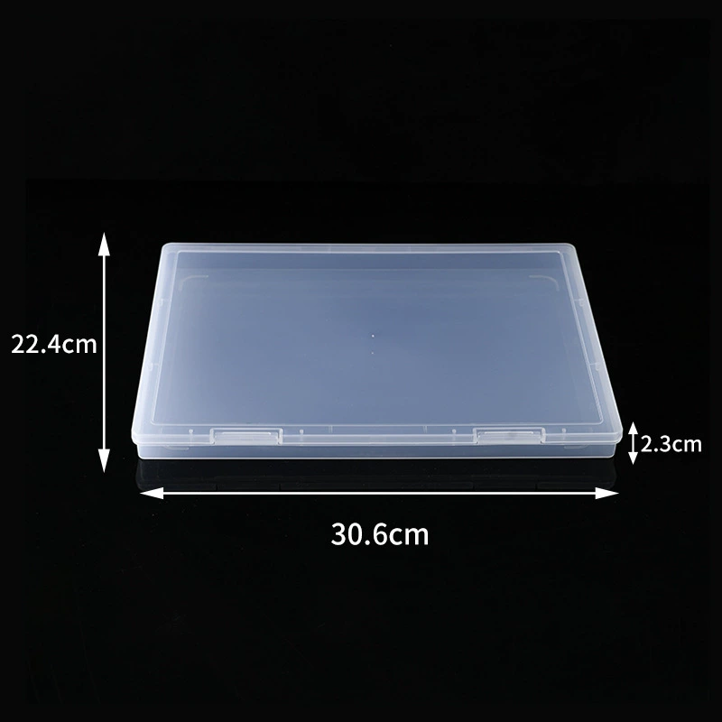 Коробка для документов формата А4 из полипропилена, многофункциональный органайзер для документов, чеков, прозрачный контейнер для хранения от производителя