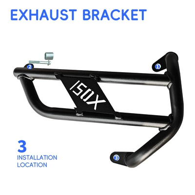 bars, front and rear exhaust | Motorcycle bumper
