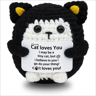��Ʒ�羳���R�d���NCrochet Positive cat���ֹ��h���[���e�O����