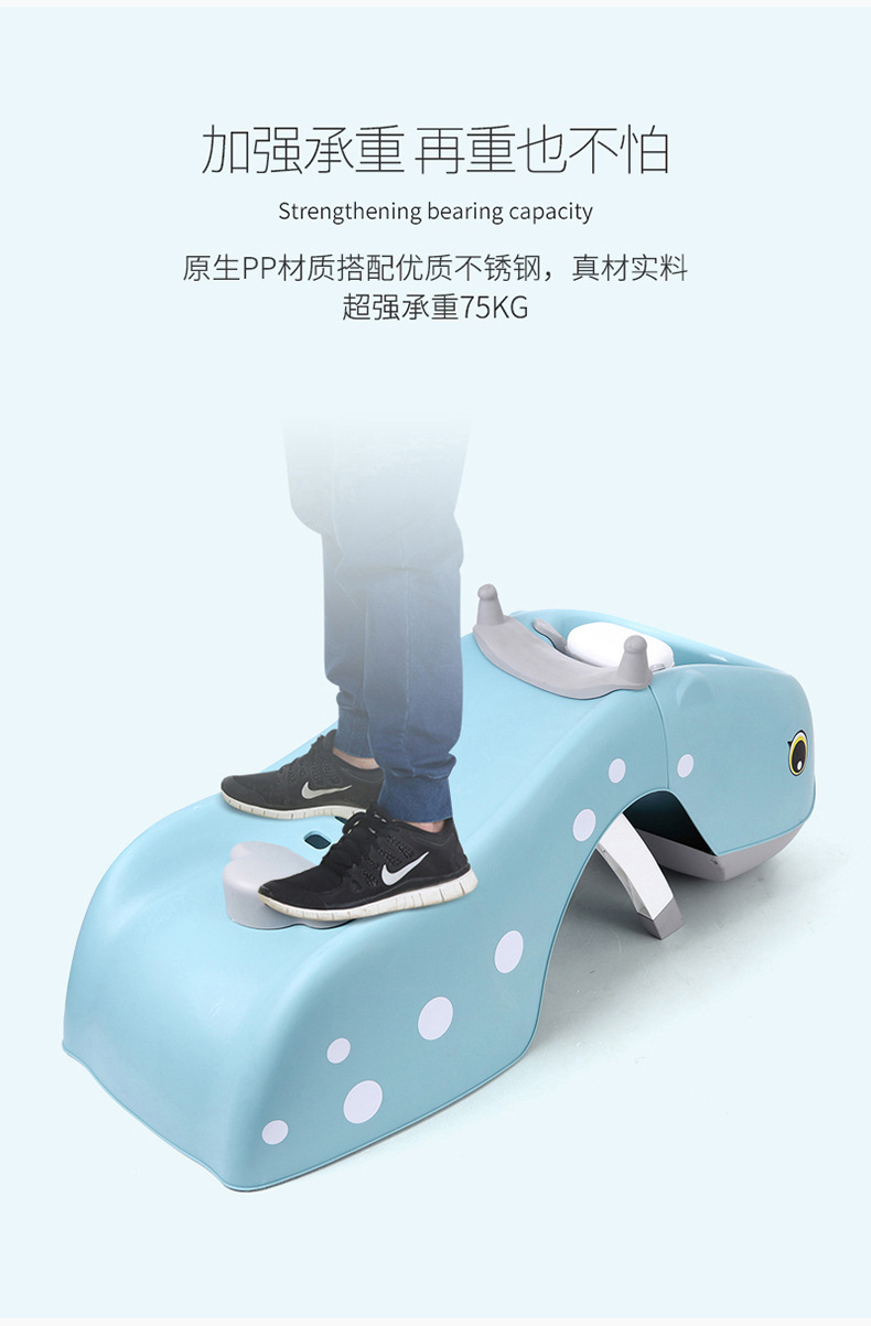 儿童折叠洗头椅男女宝宝加大洗头神器小孩洗头床