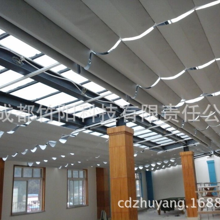 室内遮阳  电动遮阳   电动遮阳 阳光房室内遮阳   玻璃房遮阳