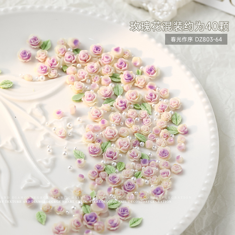 봄 서문 진주 장미 혼합 약 30-40