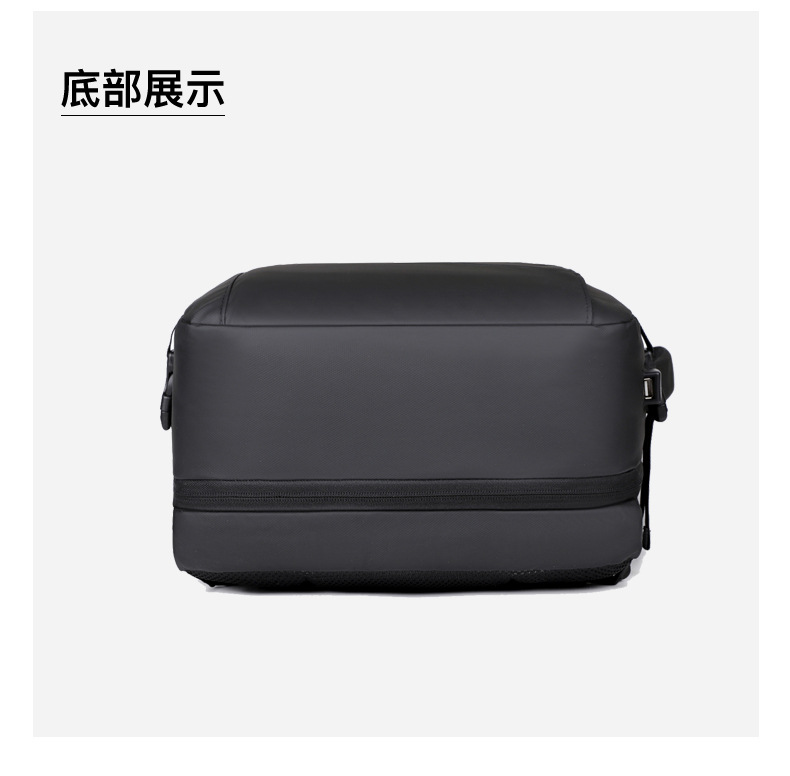 Dual-shoulder backpack large capacity short-distance travel lightweight pack men's multifunctional backpack business travel portable daypack
