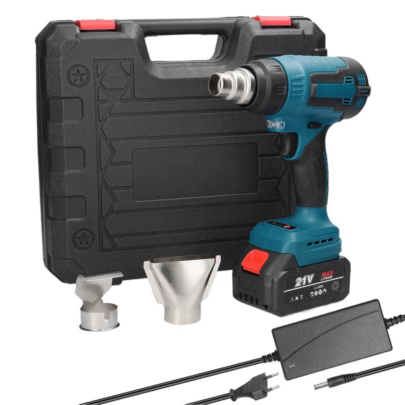 E23545 	 Литиевый электрический термофен, беспроводной пистолет для сварки пластика, портативный мощный термоусадочный пистолет, для частного использования