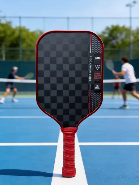 Usa Professional Competition Pickleball Racket, Heat-Pressed and Integrated T700 Thick 18K Matte Picklebal Carbon Fiber