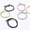 Brand hair rope, durable hairgrip with bow, internet celebrity, simple and elegant design