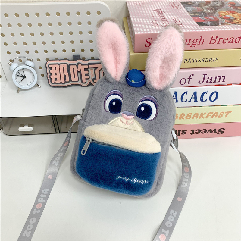 くまのプーさんかわいいぬいぐるみクロスボディバッグ 2025 新しいパーソナライズされたミニストリートクロスボディバッグ人形ぬいぐるみ携帯電話バッグ|undefined