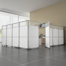 ✅办公室移动屏风简易折叠功能可推拉隔断墙工厂车间仓库会议室挡
