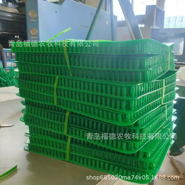 出口塑料产蛋箱草垫 塑料草垫规格图片