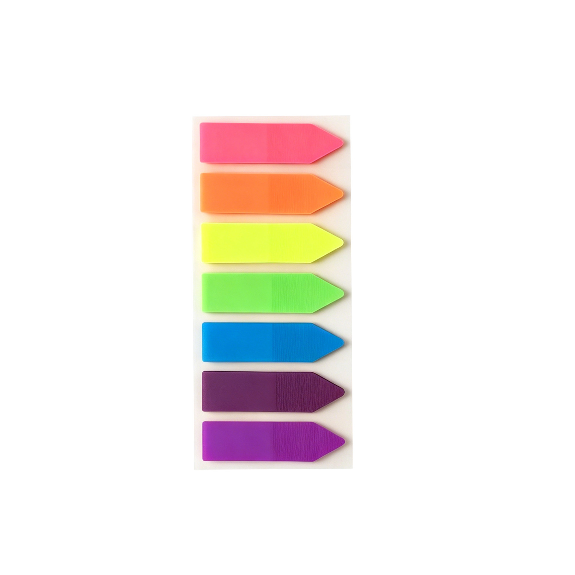 Notas adhesivas transparentes extraíbles de 10 colores, notas adhesivas impermeables para estudiantes, pegatinas de índice de colores Morandi de secado rápido, impermeables y de secado rápido