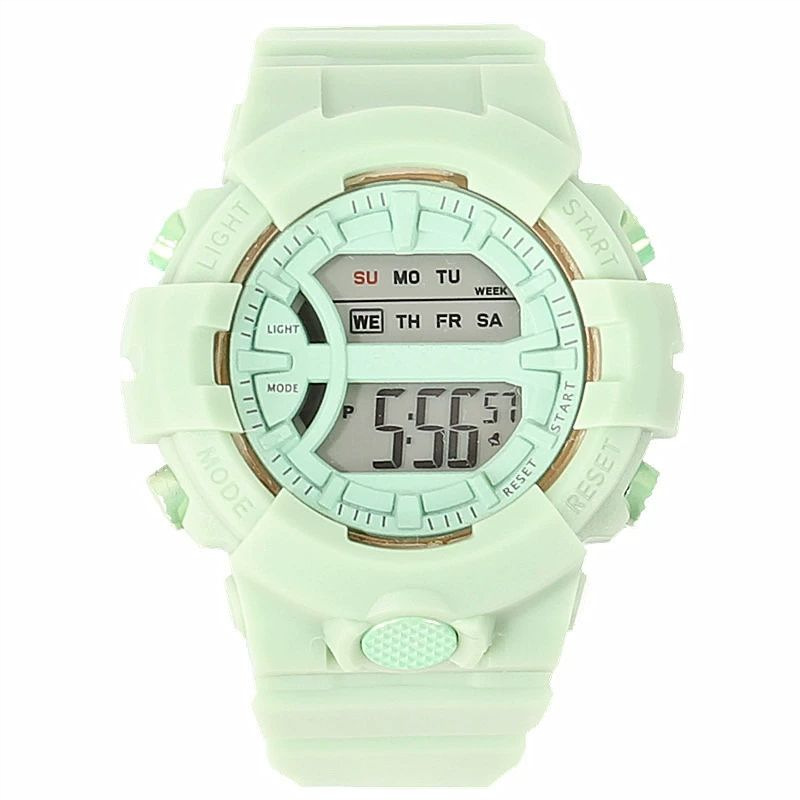 Moda al por mayor tendencia deportiva juvenil estudiantes reloj despertador impermeable noche reloj electrónico comercio exterior en vivo un agente image 6