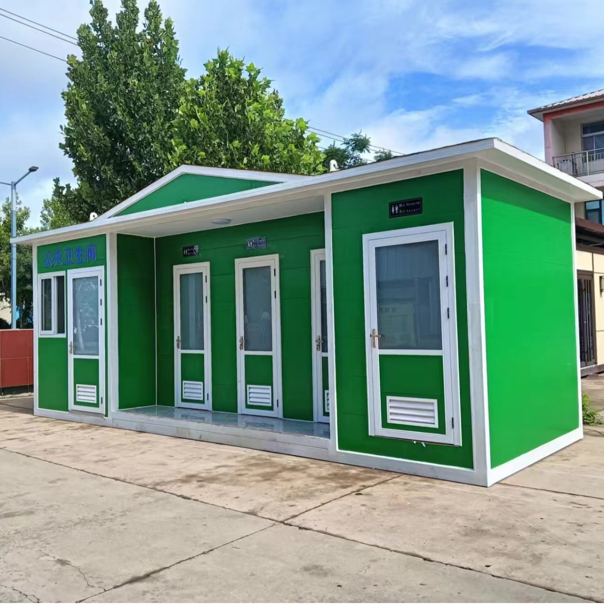 移动厕所景区环保淋浴一体式公厕免水型卫生间模块景区移动厕所