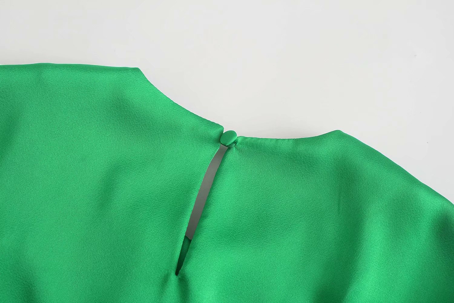 summer green shirt-style long-sleeved dress nihaostyle clothing wholesale NSAM67930