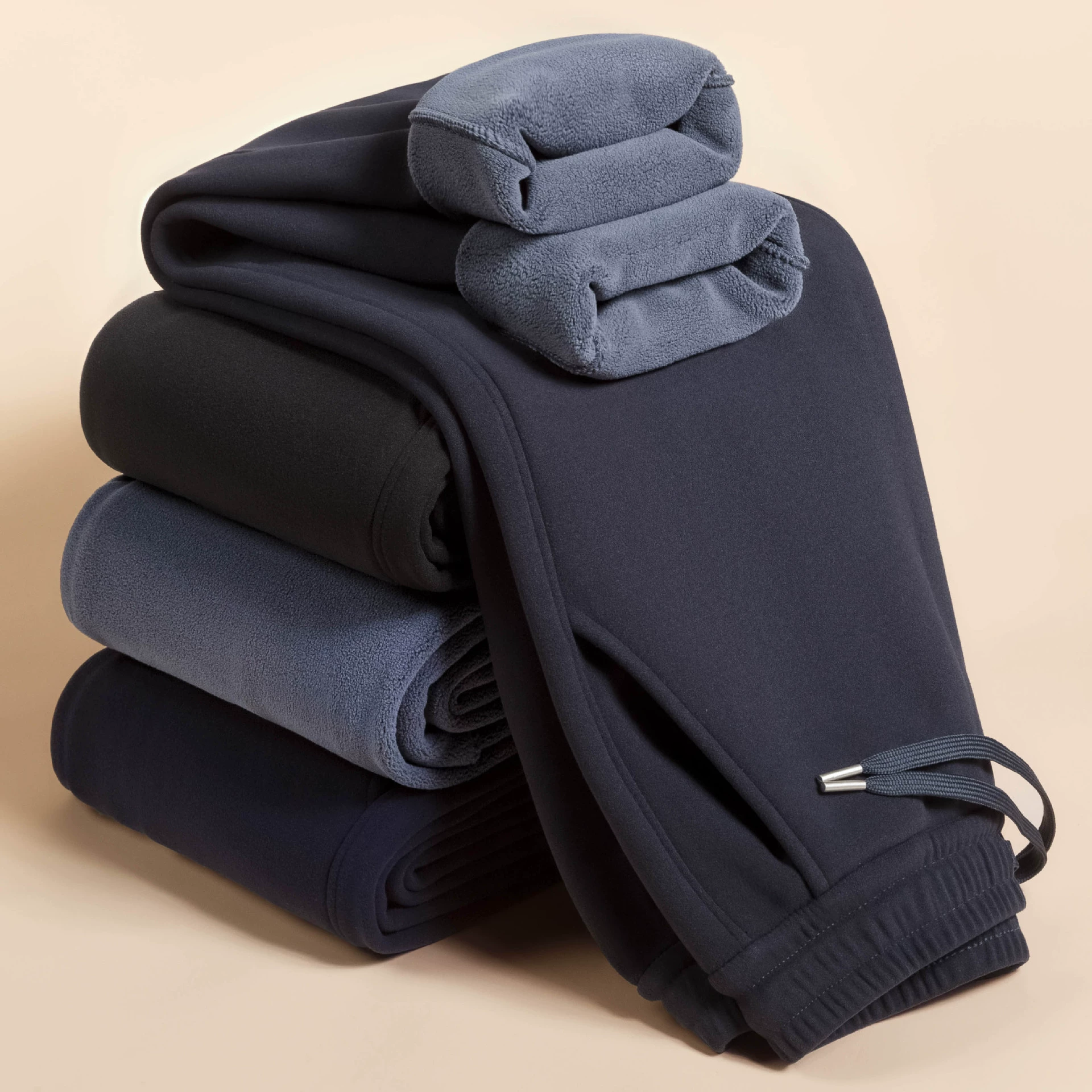 [Кашемир] Осенние и зимние бархатные толстые брюки мужские ветровые брюки теплые брюки повседневные спортивные брюки мужские брюки брюки