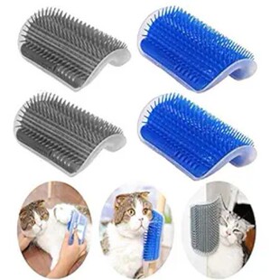 Cross-Border New Cat Corner Scratching Artifact Self-Pleasure Toy Scratching and Removing Floating Hair Device Combing Massage Hair Rubbing Device Wholesale