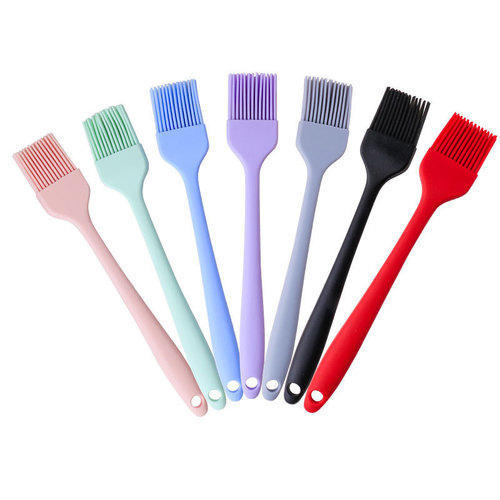 Food grade silicone oil brush household high temperature resistant barbecue brush kitchen non-stick pot silicone spatula baking tool oil brush