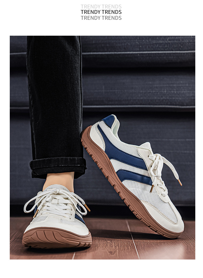Foreign Trade Wide-fit German Training Widened Men's Sneakers, Large-toe Shoes, Breathable Versatile Sports Casual_vogvips.com